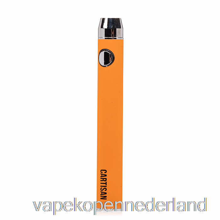 Vape Nederland Cartisan Button Vv 900 Dual Charge 510 Batterij [micro] Oranje